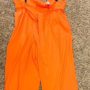 ALICE AND OLIVIA TANGERINE SHORT PANTS